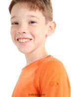 Icebreaker Kids Merino 200 Oasis Long Sleeve Crewe Thermal Top Z04NXR942 Clothing Flash - Image 6