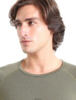 Icebreaker Men BodyfitZone Merino 260 Zone Long Sleeve Crewe Thermal Top Z04NXR437 Clothing Loden/Black - Image 5