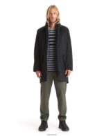 Icebreaker Men City Label Shell+ Merino 4-in-1 Parka Z04NXR241 Clothing Black - Image 8