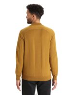 Icebreaker Men City Label ZoneKnit Merino Insulated Knit Bomber Z04NXR418 Clothing Clove - Image 2