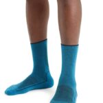 Icebreaker Men Cool-Lite Merino Hike 3Q Crew Socks Z04NXR270 Accessories Geo Blue