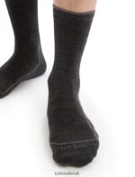 Icebreaker Men Cool-Lite Merino Hike 3Q Crew Socks Z04NXR271 Accessories Jet Heather/Monsoon - Image 3