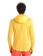 Icebreaker Men Cool-Lite Merino Long Sleeve Hoodie Z04NXR193 Clothing Summer - Image 2