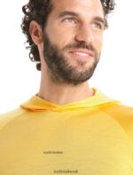 Icebreaker Men Cool-Lite Merino Long Sleeve Hoodie Z04NXR193 Clothing Summer - Image 4