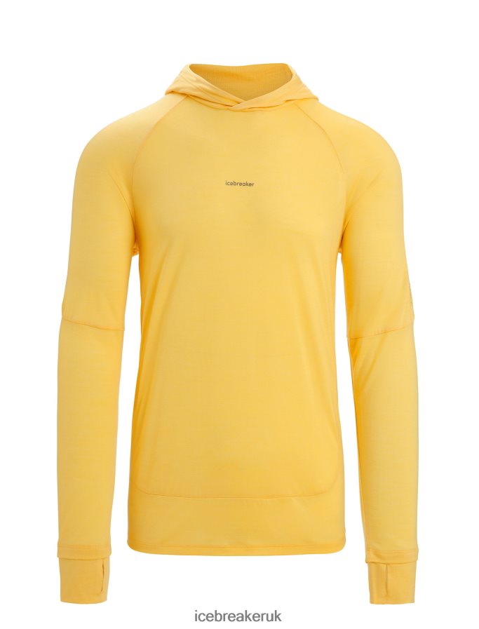 Icebreaker Men Cool-Lite Merino Long Sleeve Hoodie Z04NXR193 Clothing Summer - Image 8