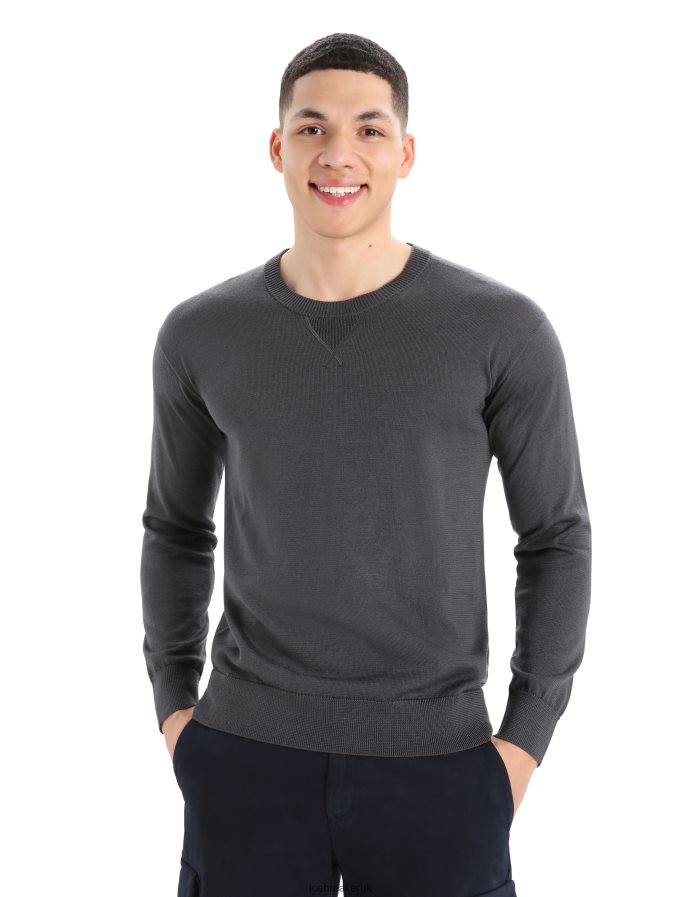 icebreaker_men_cool_lite_merino_nova_sweater_sweatshirt_z04nxr425_clothing_monsoon.jpg Icebreaker Men Cool-Lite Merino Nova Sweater Sweatshirt Z04NXR425 Clothing Monsoon - Image 1