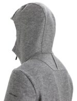 Icebreaker Men Felted Merino Hooded Jacket Z04NXR370 Clothing Gritstone Heather - Image 5
