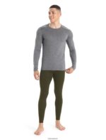 Icebreaker Men Merino 200 Oasis Leggings with Fly Z04NXR148 Clothing Loden - Image 3