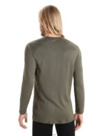 Icebreaker Men Merino 260 Tech Long Sleeve Crewe Thermal Top Z04NXR142 Clothing Loden - Image 2