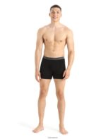 Icebreaker Men Merino Anatomica Boxers With Fly Z04NXR94 Clothing Black - Image 3