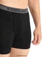 Icebreaker Men Merino Anatomica Boxers With Fly Z04NXR94 Clothing Black - Image 4