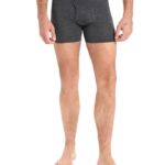 Icebreaker Men Merino Anatomica Boxers With Fly Z04NXR95 Clothing Jet Heather