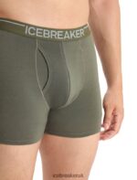 Icebreaker Men Merino Anatomica Boxers With Fly Z04NXR98 Clothing Loden - Image 4