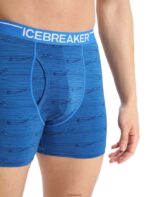 Icebreaker Men Merino Anatomica Boxers With Fly Z04NXR99 Clothing Lazurite/Midnight Navy - Image 4