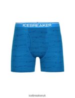 Icebreaker Men Merino Anatomica Boxers With Fly Z04NXR99 Clothing Lazurite/Midnight Navy - Image 5