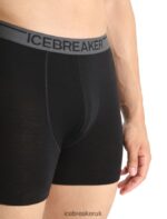 Icebreaker Men Merino Anatomica Boxers Z04NXR106 Clothing Black - Image 4
