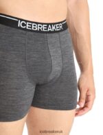 Icebreaker Men Merino Anatomica Boxers Z04NXR107 Clothing Jet Heather - Image 4