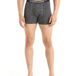 Icebreaker Men Merino Anatomica Boxers Z04NXR109 Clothing Gritstone Heather