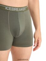 Icebreaker Men Merino Anatomica Boxers Z04NXR110 Clothing Loden - Image 4