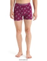 Icebreaker Men Merino Anatomica Boxers Z04NXR113 Clothing Go Berry