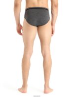 Icebreaker Men Merino Anatomica Briefs Z04NXR120 Clothing Jet Heather - Image 2