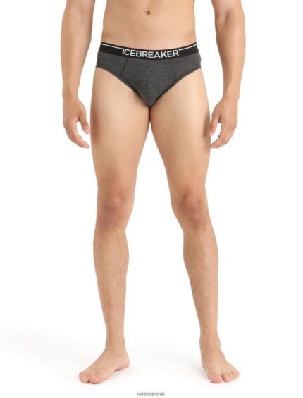 Icebreaker Men Merino Anatomica Briefs Z04NXR120 Clothing Jet Heather