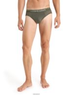 Icebreaker Men Merino Anatomica Briefs Z04NXR121 Clothing Loden
