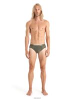 Icebreaker Men Merino Anatomica Briefs Z04NXR121 Clothing Loden - Image 3