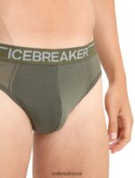 Icebreaker Men Merino Anatomica Briefs Z04NXR121 Clothing Loden - Image 4