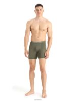 Icebreaker Men Merino Anatomica Long Boxers Z04NXR132 Clothing Loden - Image 3