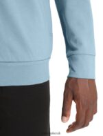 Icebreaker Men Merino Central Classic Long Sleeve Zip Z04NXR210 Clothing Astral Blue - Image 6