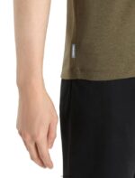Icebreaker Men Merino Central Classic Short Sleeve T-Shirt Z04NXR48 Clothing Loden - Image 5