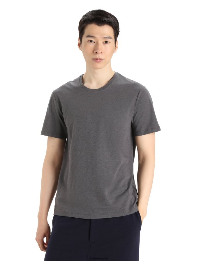 Icebreaker Men Merino Central Classic Short Sleeve T-Shirt Z04NXR49 Clothing Monsoon - Image 1
