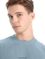Icebreaker Men Merino Central II Long Sleeve Sweatshirt Z04NXR223 Clothing Astral Blue - Image 5