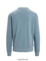 Icebreaker Men Merino Central II Long Sleeve Sweatshirt Z04NXR223 Clothing Astral Blue - Image 8