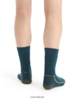 Icebreaker Men Merino Hike+ Medium Crew Socks Z04NXR261 Accessories Green Glory/Loden - Image 2