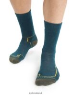 Icebreaker Men Merino Hike+ Medium Crew Socks Z04NXR261 Accessories Green Glory/Loden - Image 3