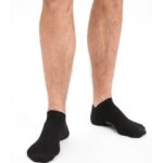Icebreaker Men Merino Lifestyle Fine Gauge No Show Socks Z04NXR263 Accessories Black/Snow