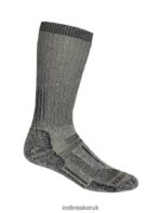 Icebreaker Men Merino Mountaineer Mid Calf Socks Z04NXR269 Accessories Jet Heather/Espresso - Image 3