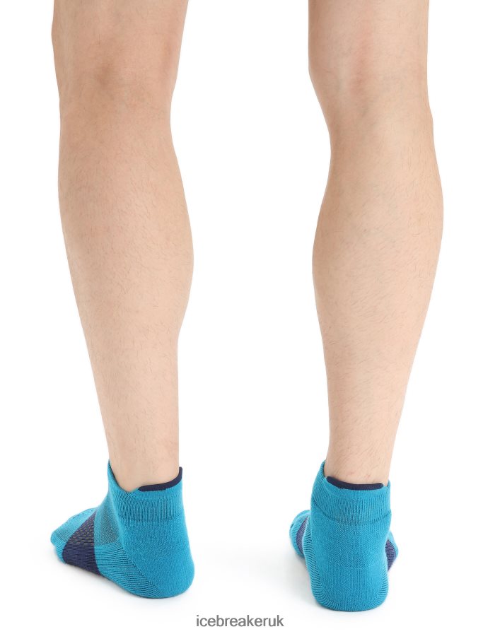 Icebreaker Men Merino Multisport Light Micro Socks Z04NXR280 Accessories Geo Blue/Royal Navy - Image 2