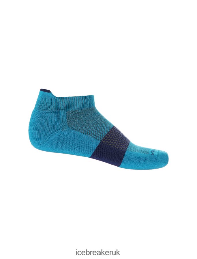 Icebreaker Men Merino Multisport Light Micro Socks Z04NXR280 Accessories Geo Blue/Royal Navy - Image 4