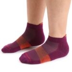 Icebreaker Men Merino Multisport Light Micro Socks Z04NXR281 Accessories Go Berry/Vibrant Earth
