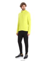 Icebreaker Men Merino Quantum III Long Sleeve Zip Hoodie Z04NXR409 Clothing Shine/Clove - Image 3