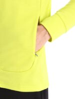 Icebreaker Men Merino Quantum III Long Sleeve Zip Hoodie Z04NXR409 Clothing Shine/Clove - Image 7