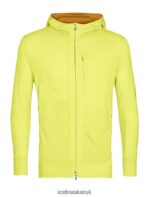 Icebreaker Men Merino Quantum III Long Sleeve Zip Hoodie Z04NXR409 Clothing Shine/Clove - Image 10