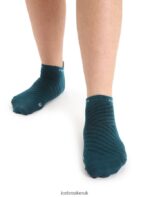 Icebreaker Men Merino Run+ Ultralight Micro Socks Z04NXR265 Accessories Green Glory/Snow - Image 3