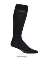Icebreaker Men Merino Snow Liner Over the Calf Socks Z04NXR299 Accessories Black - Image 3