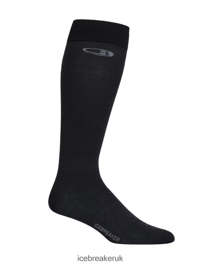 Icebreaker Men Merino Snow Liner Over the Calf Socks Z04NXR299 Accessories Black - Image 3