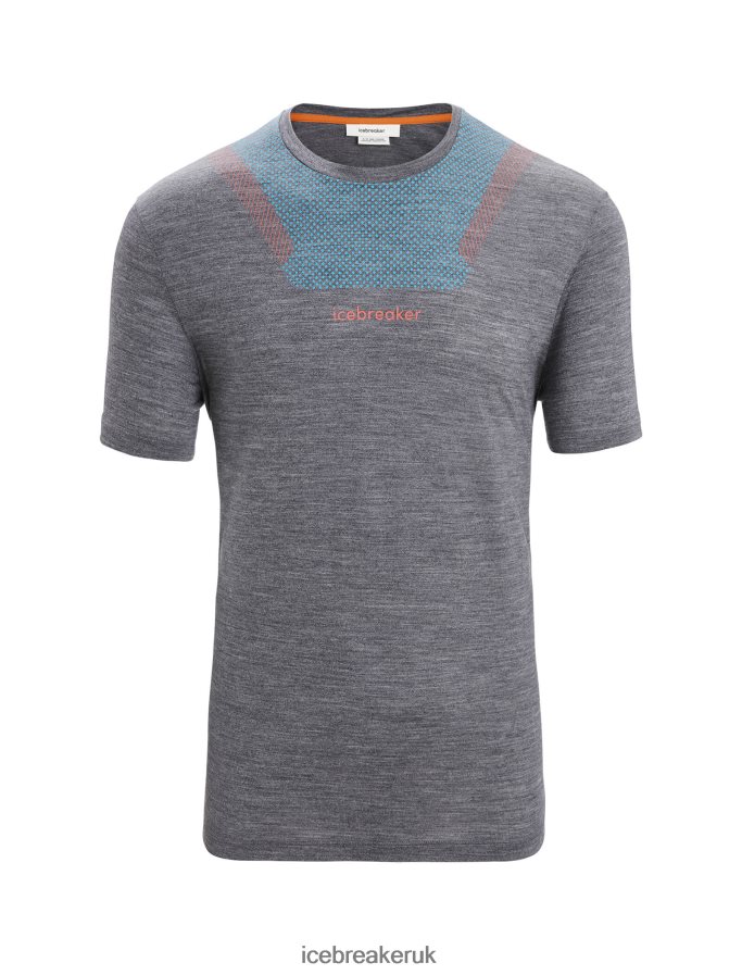 Icebreaker Men Merino Sphere II Short Sleeve T-Shirt Hitt Z04NXR85 Clothing Midnight Navy Heather - Image 6