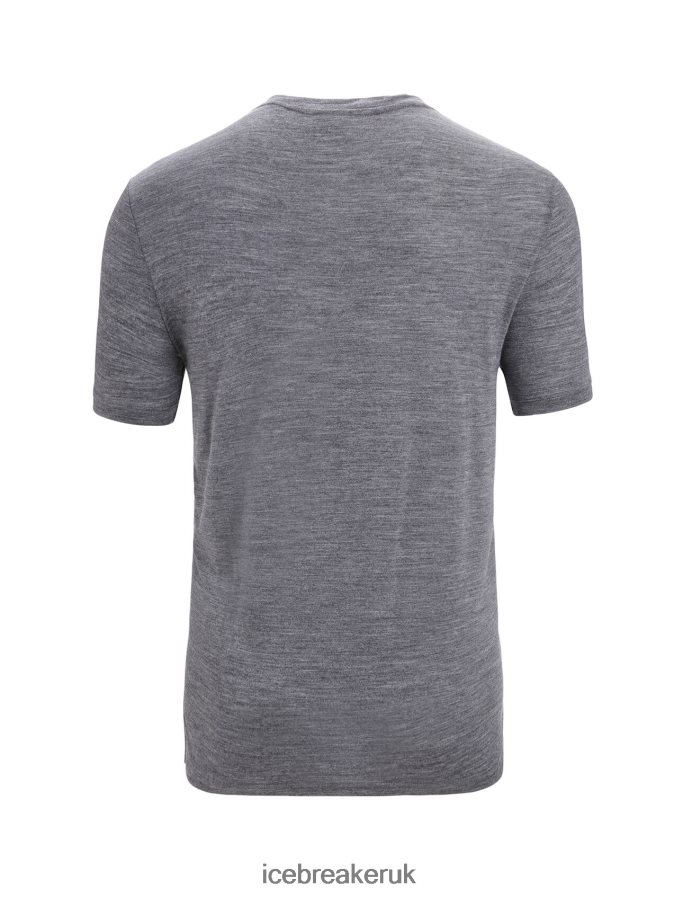 Icebreaker Men Merino Sphere II Short Sleeve T-Shirt Hitt Z04NXR85 Clothing Midnight Navy Heather - Image 7